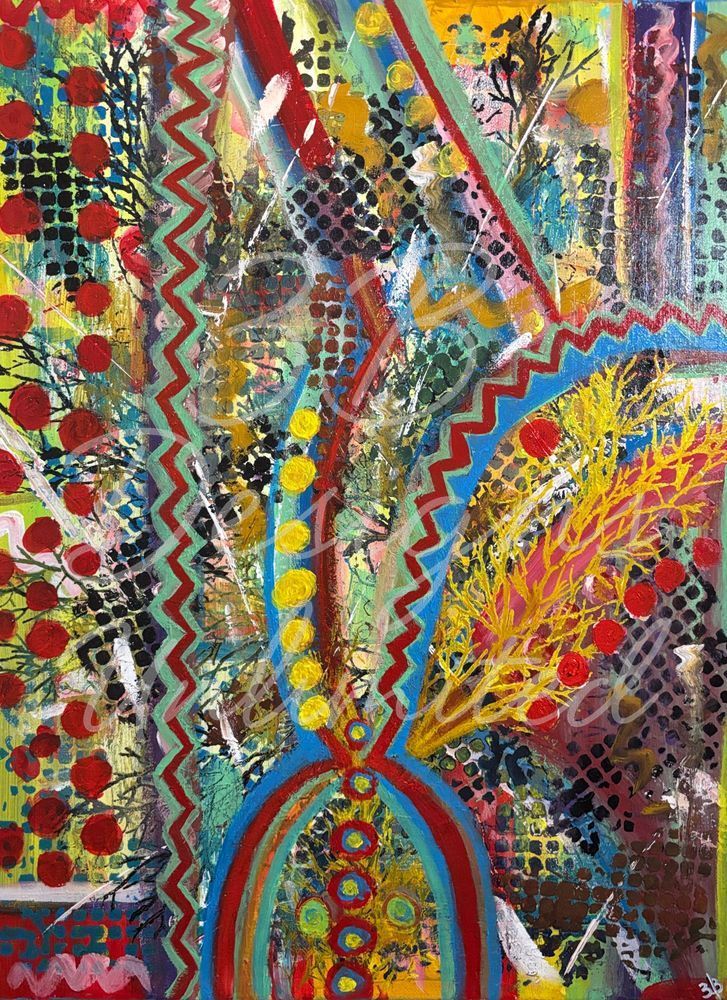Pulse Of The Painted Rhythm Tote Bag Art |  Barbara Bowling Art