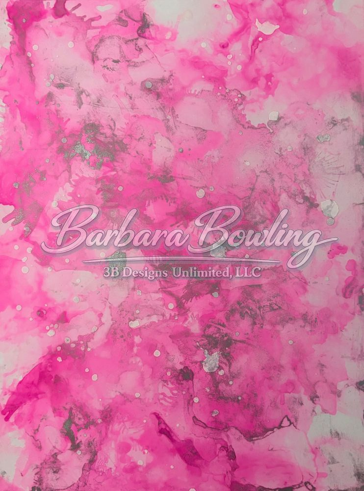 Pink Alloy Burst Tote Pillow Art |  Barbara Bowling Art