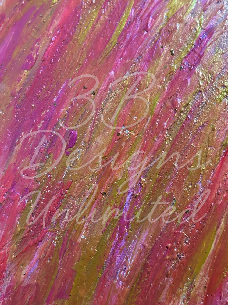 Pink Guilded Fusion Mug Art |  Barbara Bowling Art