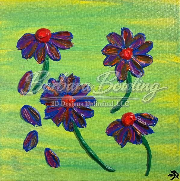 Quiet Pastels Greeting Card – Soft Abstract Fine Art Print Card by Barbara Bowling | 3B Designs Unlimited