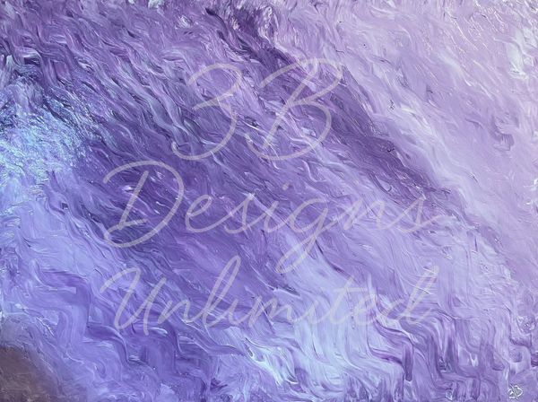 Violet Surge | Textured Purple Abstract Painting
