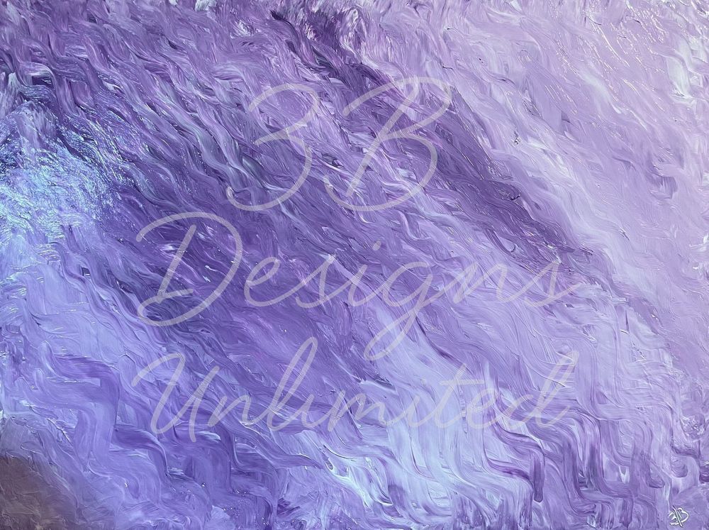 Violet Surge Magnet Art |  Barbara Bowling Art