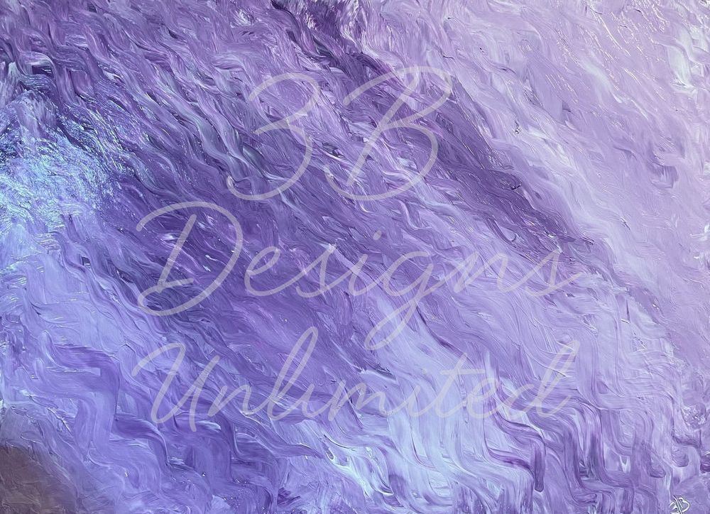 Violet Surge Greeting Card Art |  Barbara Bowling Art