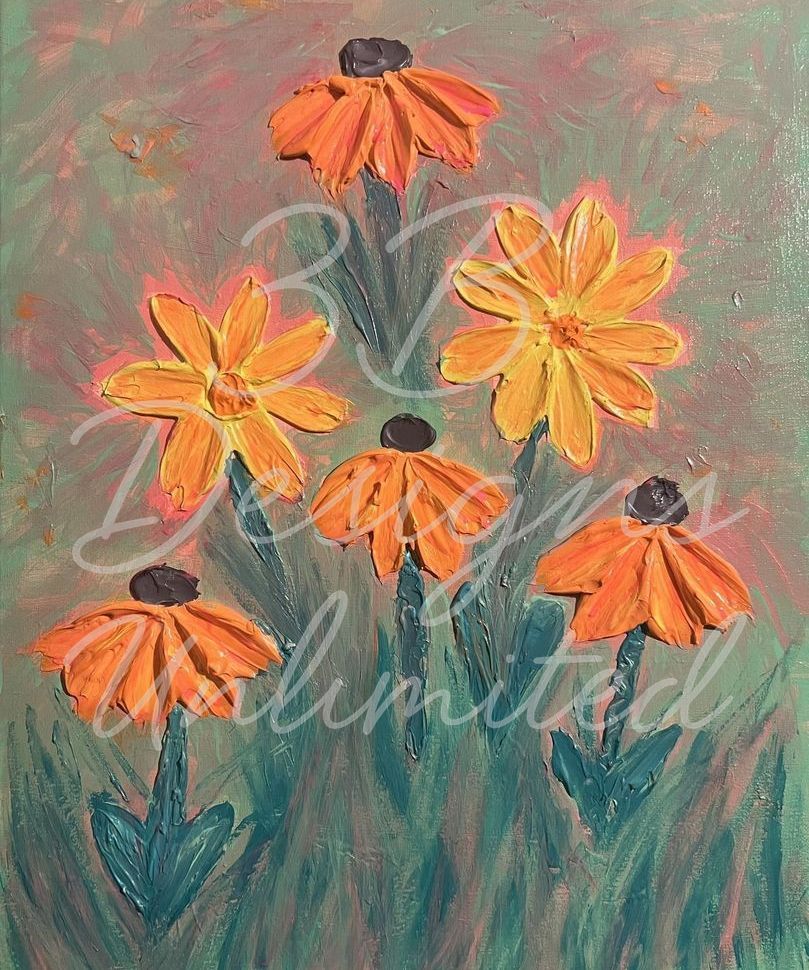 Whispers Of Wildflowers Greeting Card Art |  Barbara Bowling Art