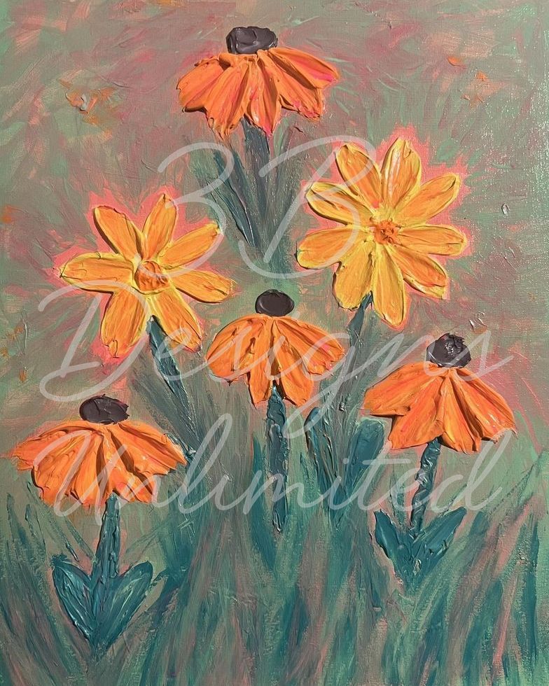 Whispers Of Wildflowers Greeting Card Art |  Barbara Bowling Art