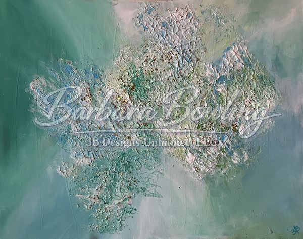 Whispers Beneath The Surface Greeting Card Art |  Barbara Bowling Art
