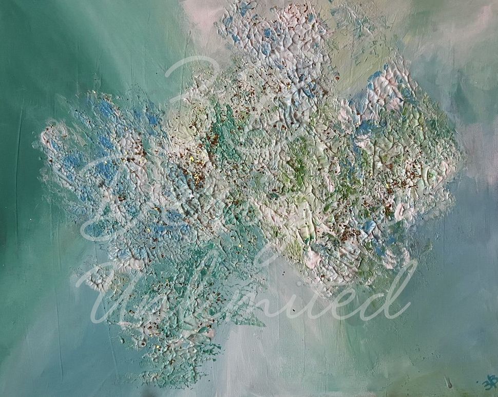 Whispers Beneath The Surface Greeting Card Art |  Barbara Bowling Art