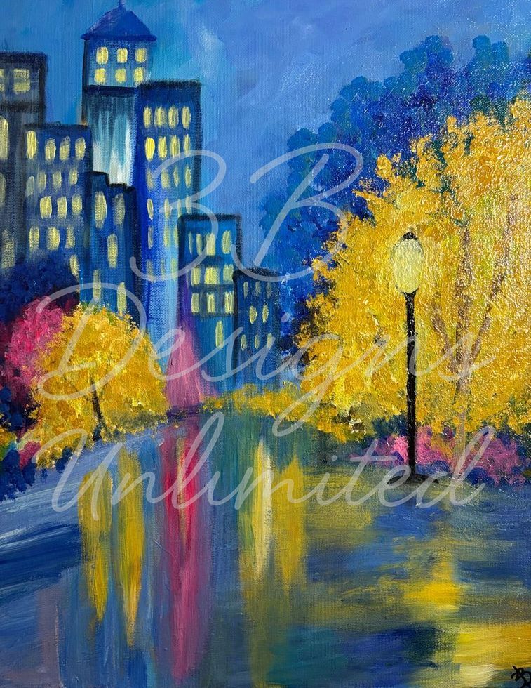 Twilight Reflections Greeting Card Art |  Barbara Bowling Art