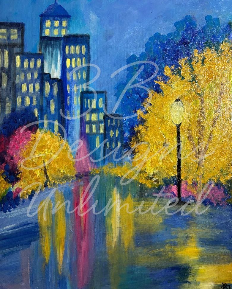 Twilight Reflections Greeting Card Art |  Barbara Bowling Art