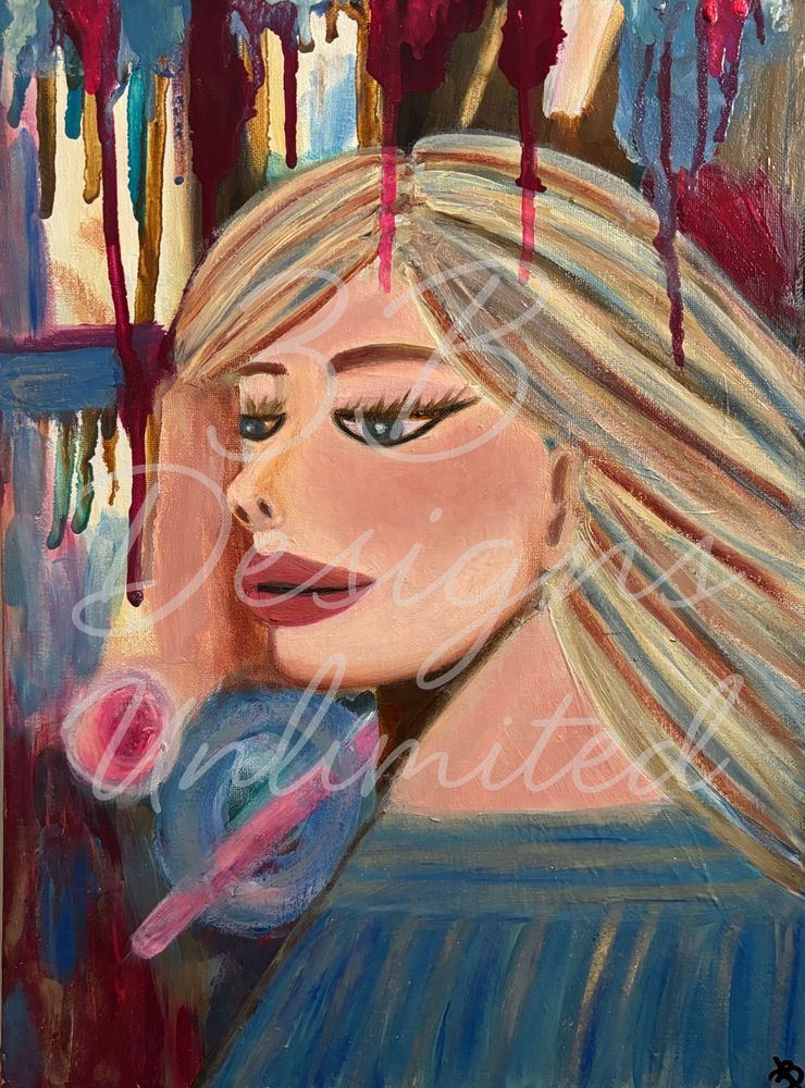 The Gaze Between Worlds Puzzle Art |  Barbara Bowling Art