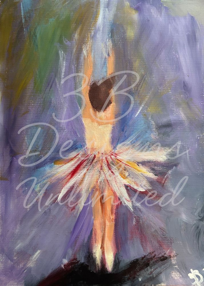 The Rising Ballerina Phone Case Art |  Barbara Bowling Art