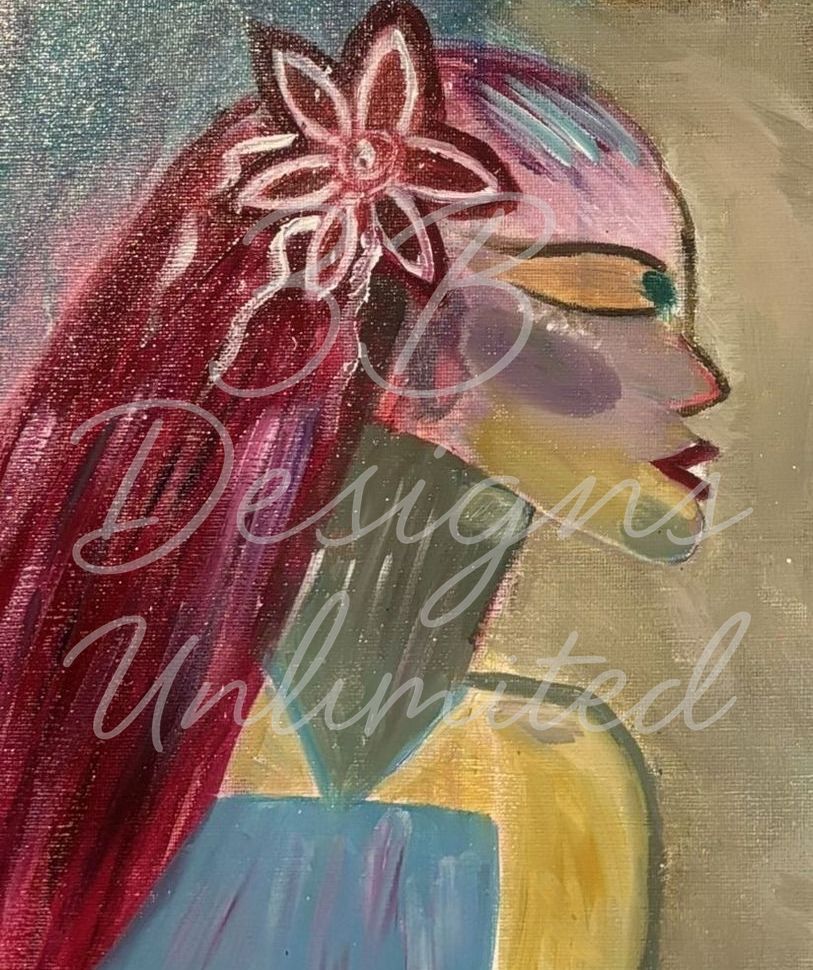 he Painted Oracle Greeting Card – Mystical Fine Art Print by Barbara Bowling | 3B Designs Unlimited