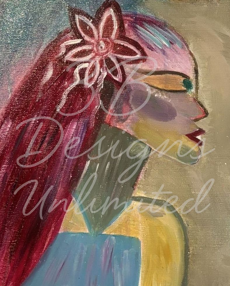he Painted Oracle Greeting Card – Mystical Fine Art Print by Barbara Bowling | 3B Designs Unlimited