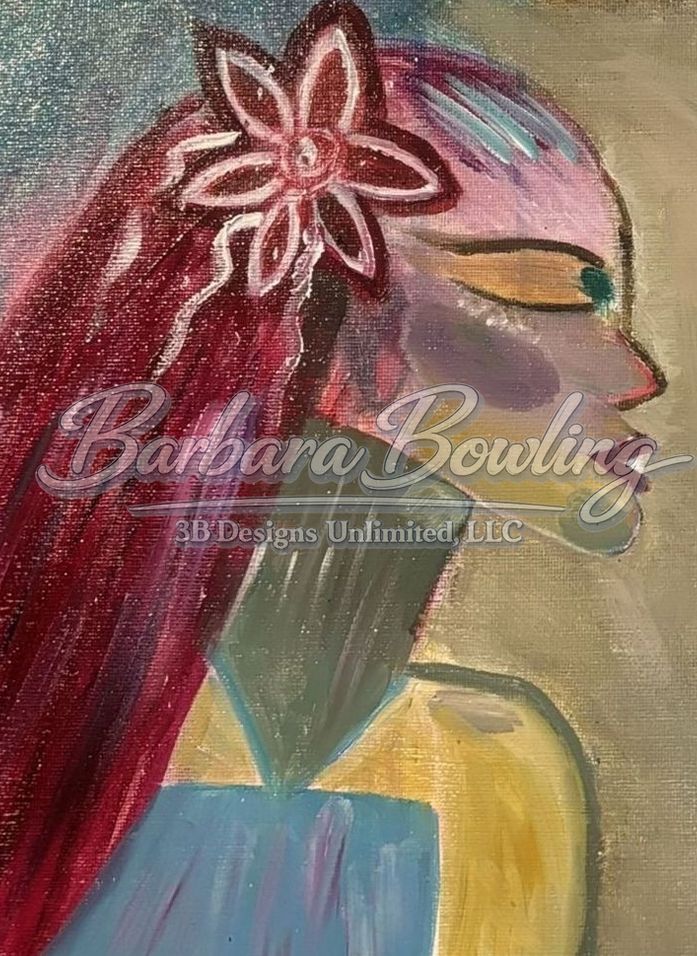 he Painted Oracle Greeting Card – Mystical Fine Art Print by Barbara Bowling | 3B Designs Unlimited