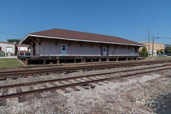 Royston Ga Historic 1904 Passenger Depot Photography Art | John Grogan, Photography
