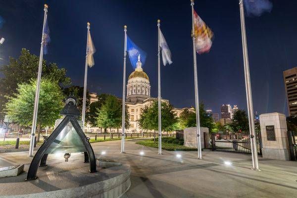 Liberty Bell / Ring Of Flags Photography Art | John Grogan, Photography