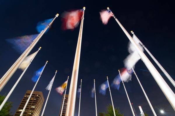 Liberty Park Flags Photography Art | John Grogan, Photography