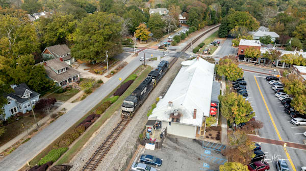 Norcross Ga Depot (Looking North) Photography Art | John Grogan, Photography