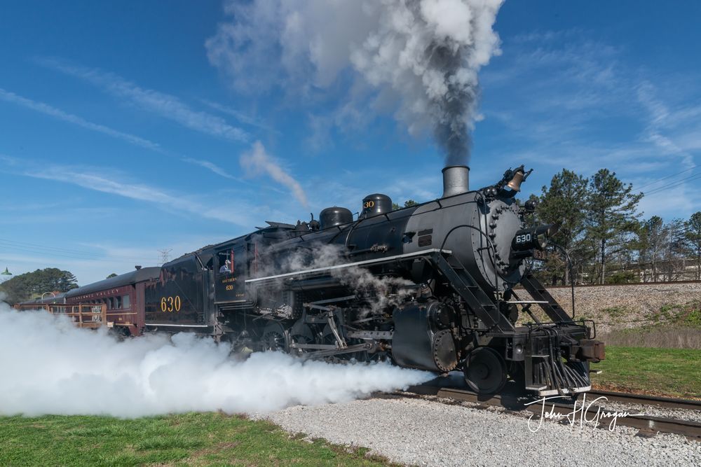 Steam Engine 630 Photography Art | John Grogan, Photography