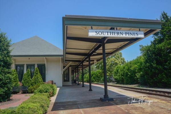 Southern Pines Nc Depot Photography Art | John Grogan, Photography