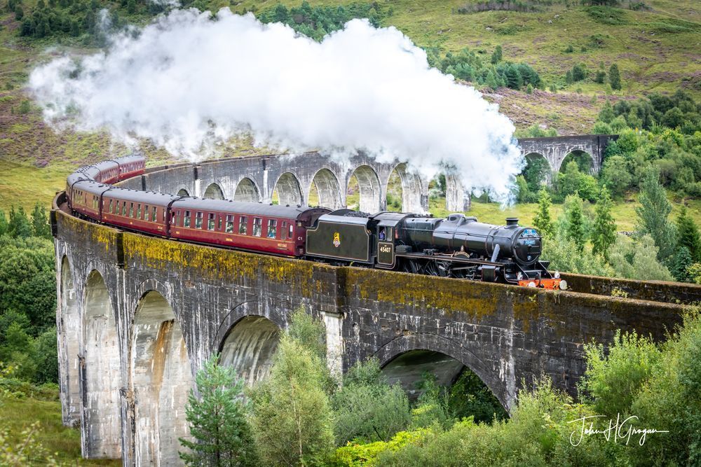 Jacobite Train Photography Art | John Grogan, Photography