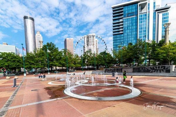 Centennial Olympic Fountain Photography Art | John Grogan, Photography