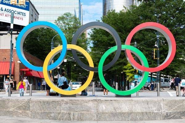 1996 Olympic Rings Photography Art | John Grogan, Photography