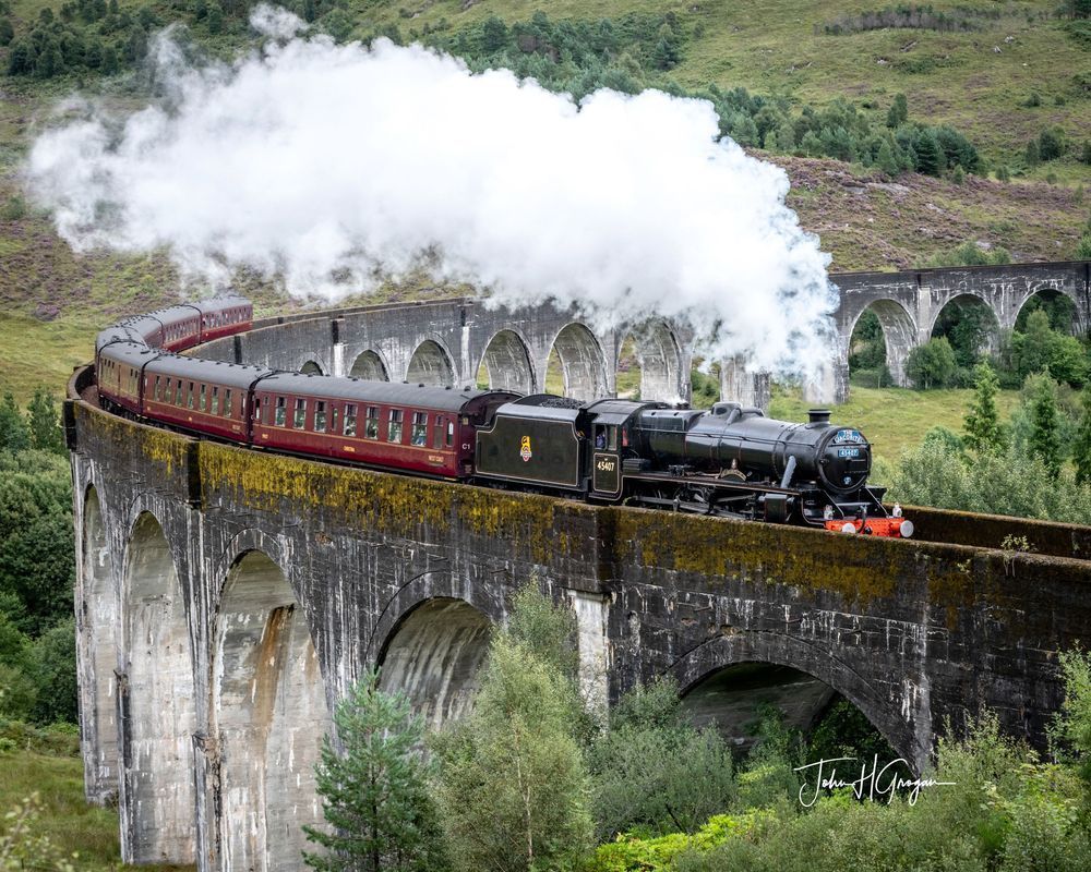 Jacobite Train Photography Art | John Grogan, Photography