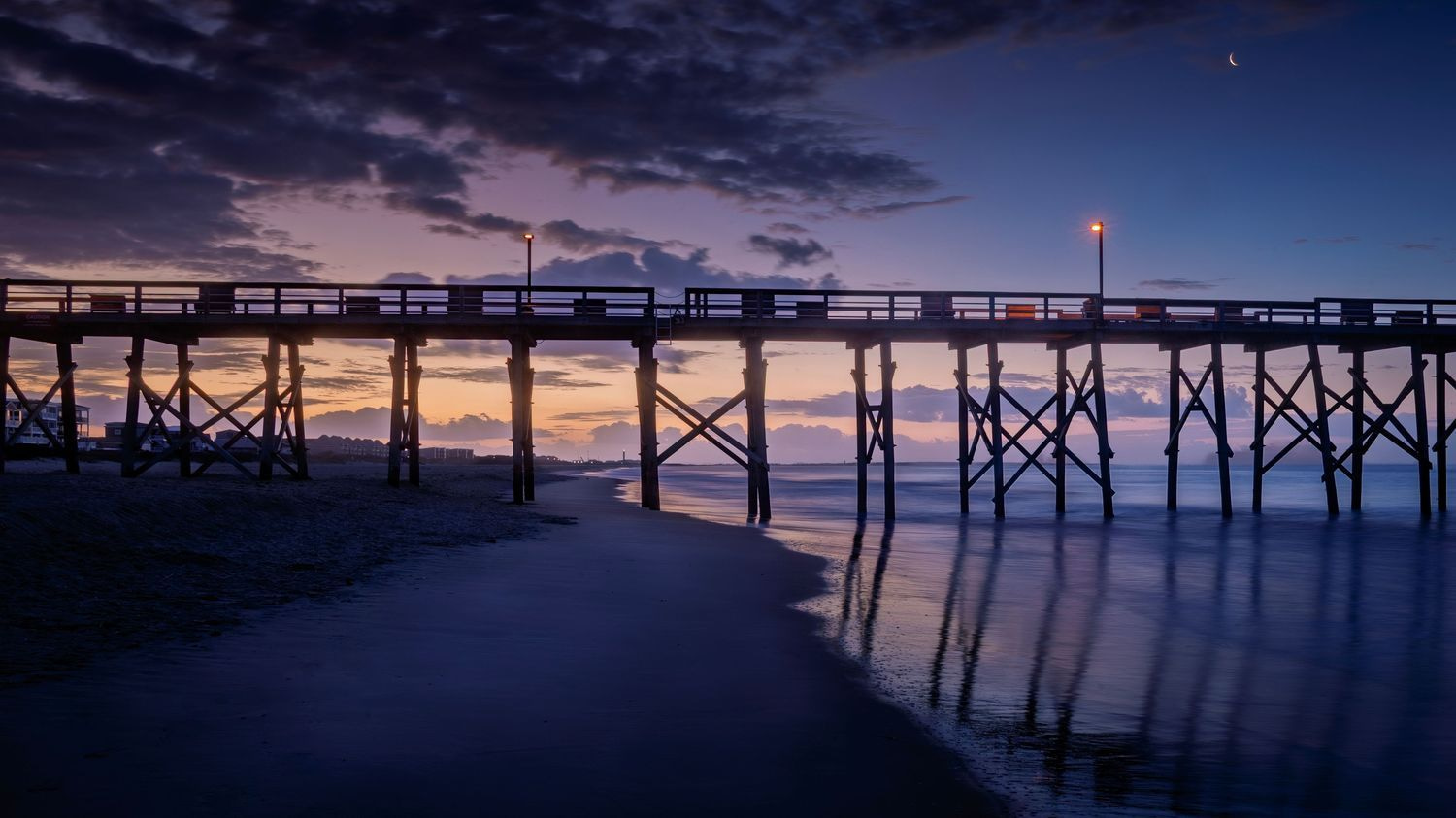 Dan Dolak Sunrise Under OI Pier