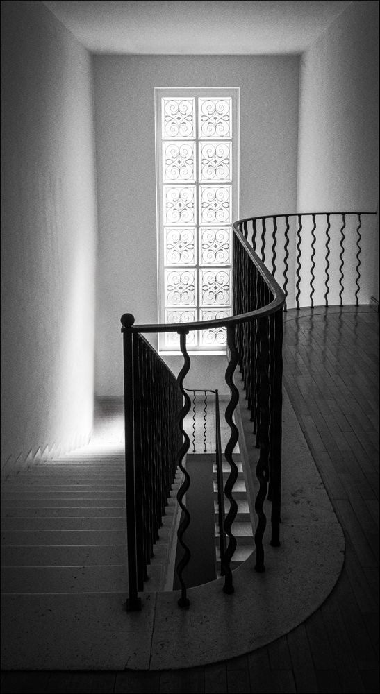 Curves of Light and Shadow – Staircase at Museum of Modern Art Dubrovnik | 910Photography