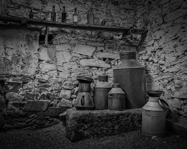 Douro Valley Olive Oil Cellar Monochrome | 910Photography