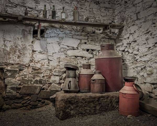 Vintage Olive Oil Cellar Print | 910Photography
