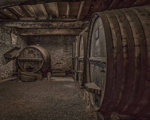 Douro Valley Winery Cellar & Large Oak Barrels | 910Photography