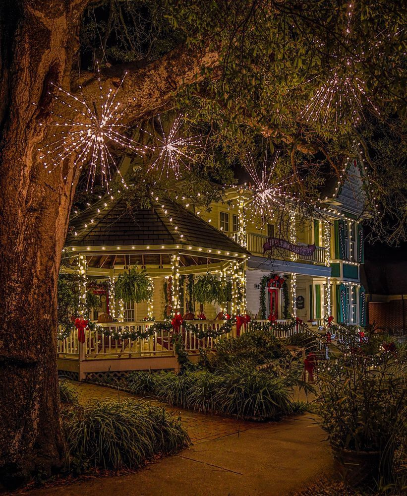 The Christmas House Southport NC Print | Holiday Wall Art | 910Photography