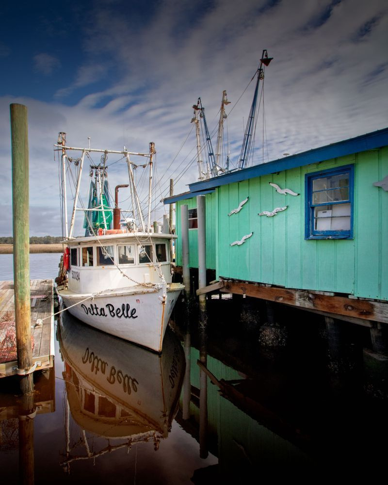 Delta Belle Shrimp Boat Varnamtown NC | 910Photography