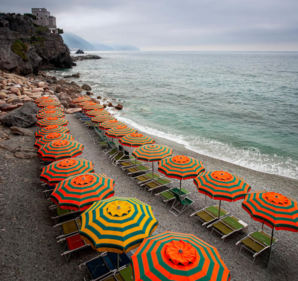 Colorful Calm: Morning on the Cinque Terre Coast – Italian Coastal Photography & Wall Art Décor