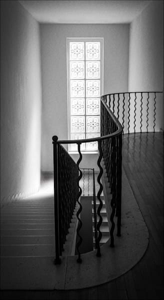 Curves of Light and Shadow – Staircase at Museum of Modern Art Dubrovnik | 910Photography
