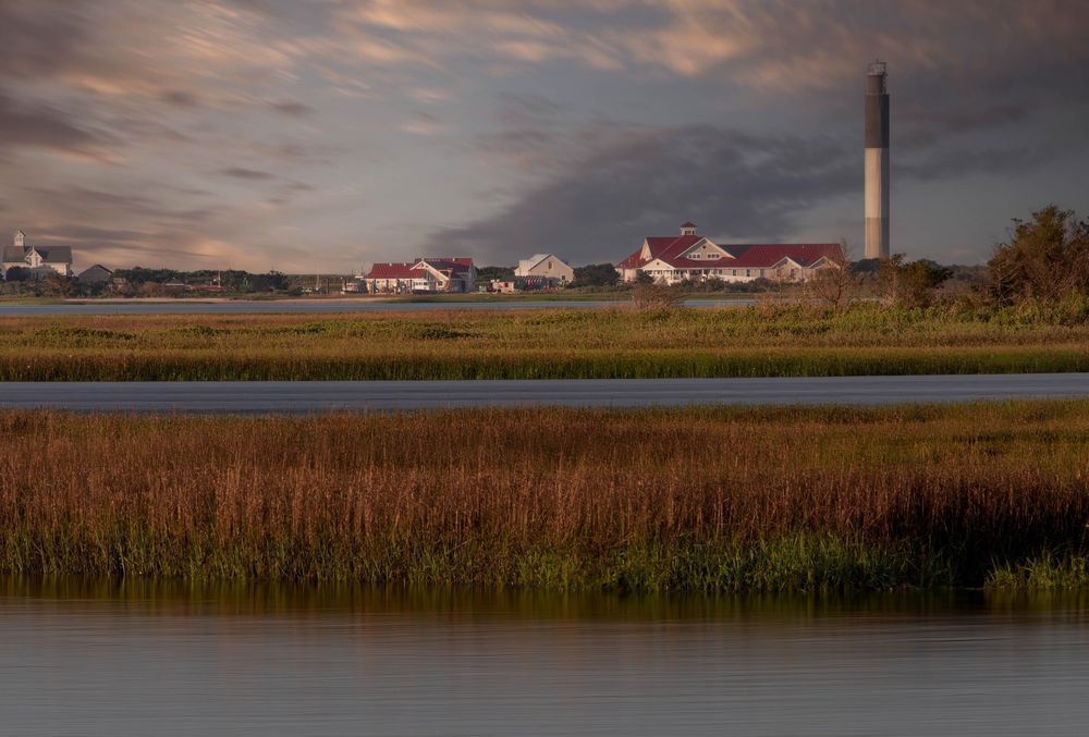 Morning Glow: Oak Island Lighthouse at Sunrise – Nautical Wall Art & Coastal Home Décor
