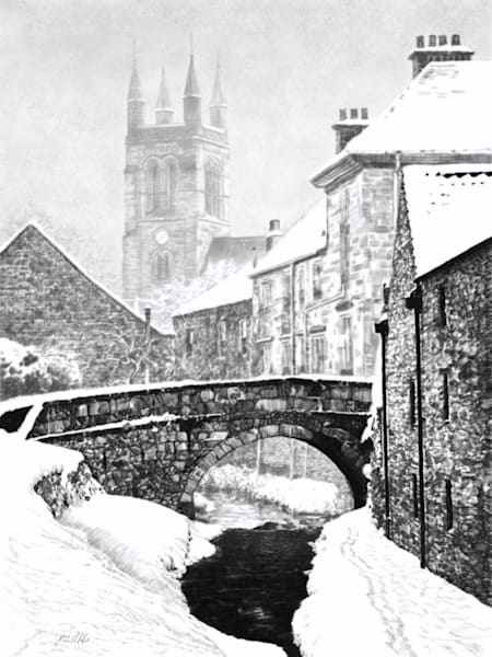 Black and white art by Eric Wallis Black and white art by Eric Wallis