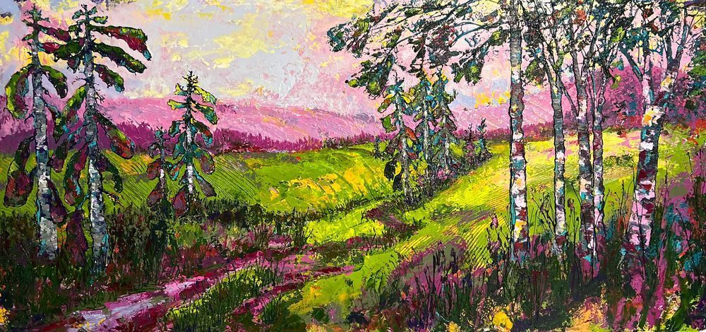 I Long For Days Where Leaves Can Roam Art | Overbury Arts