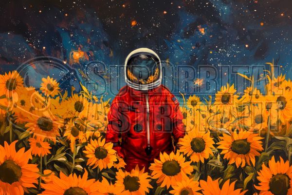 019 Middle Of A Sun Field NS PRINT