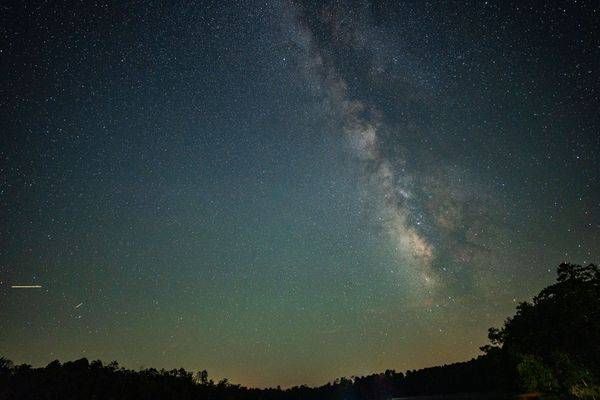 Passing Through | Milky Way Photography at Payne Lake | Bama Price
