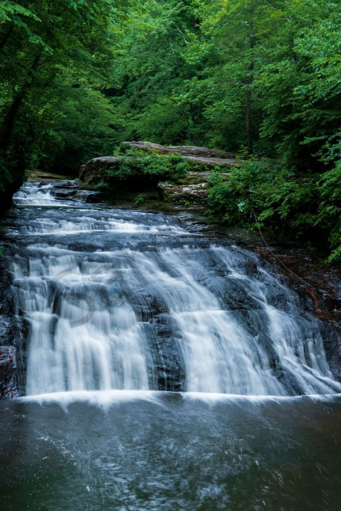 First Light at Kinlock Falls | Alabama Waterfall Print | Bama Price Photography