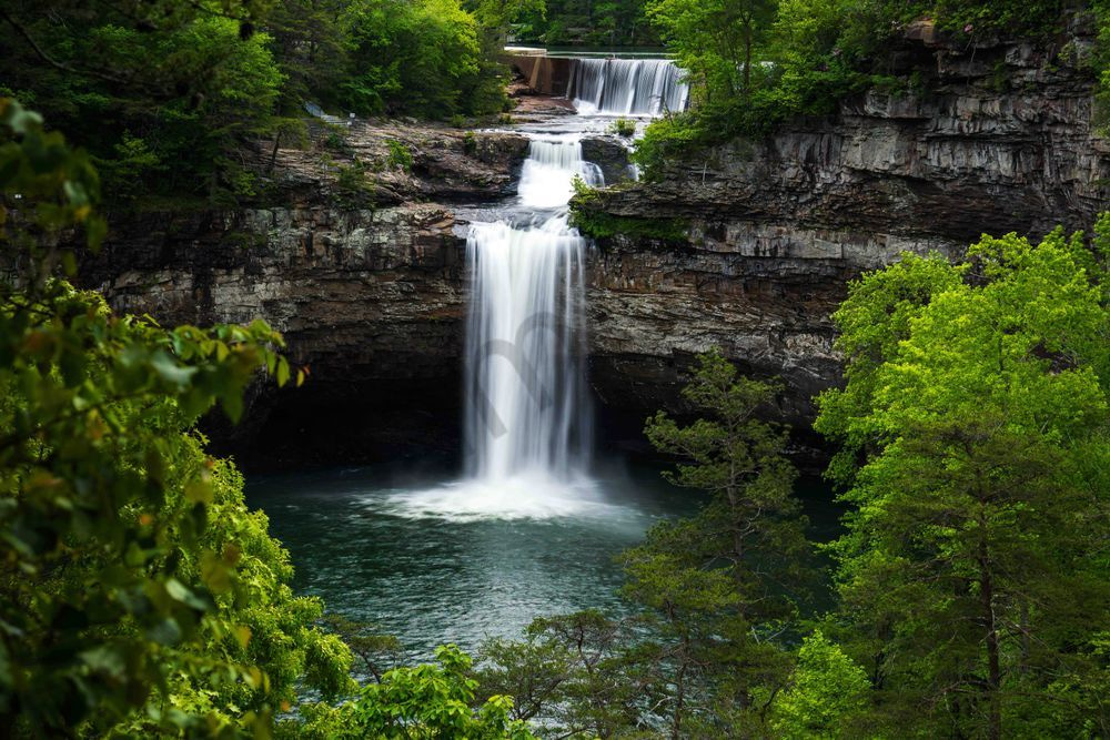 DeSoto Falls in Spring | Alabama Waterfall Photography | Bama Price