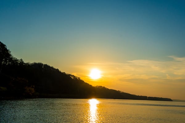 Dawn's Embrace on the Tennessee River | Waterloo Alabama Sunrise Print | Bama Price