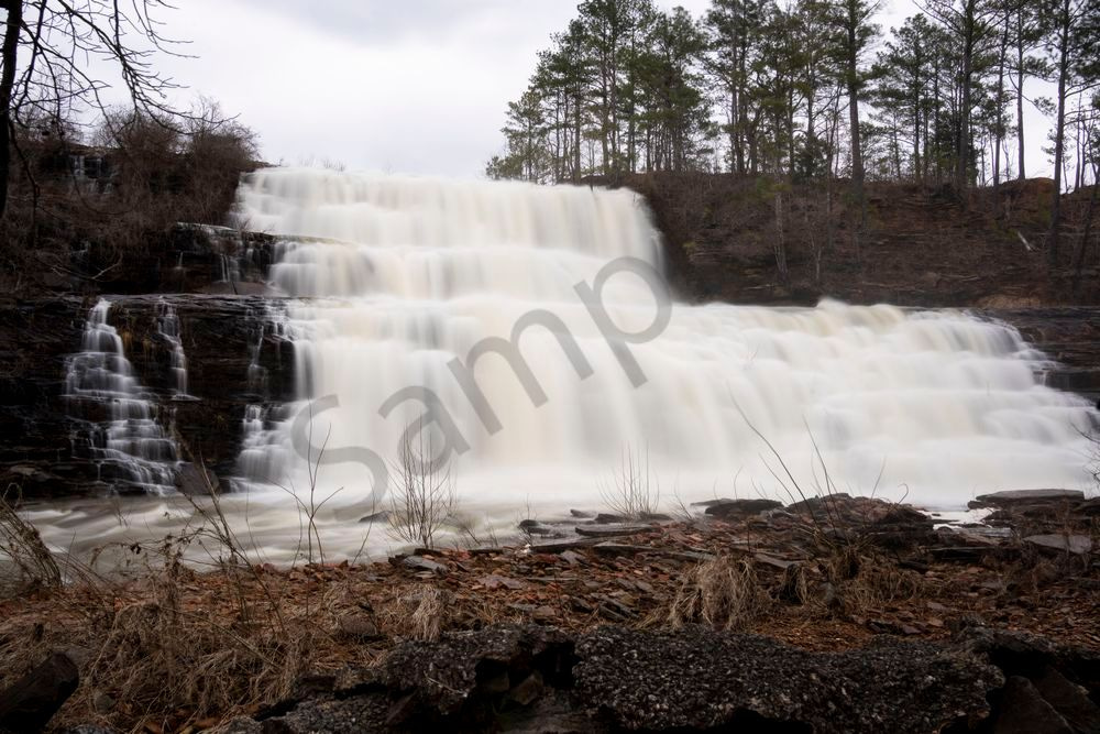 Larkwood Falls | Alabama Waterfall Photography Print | Bama Price