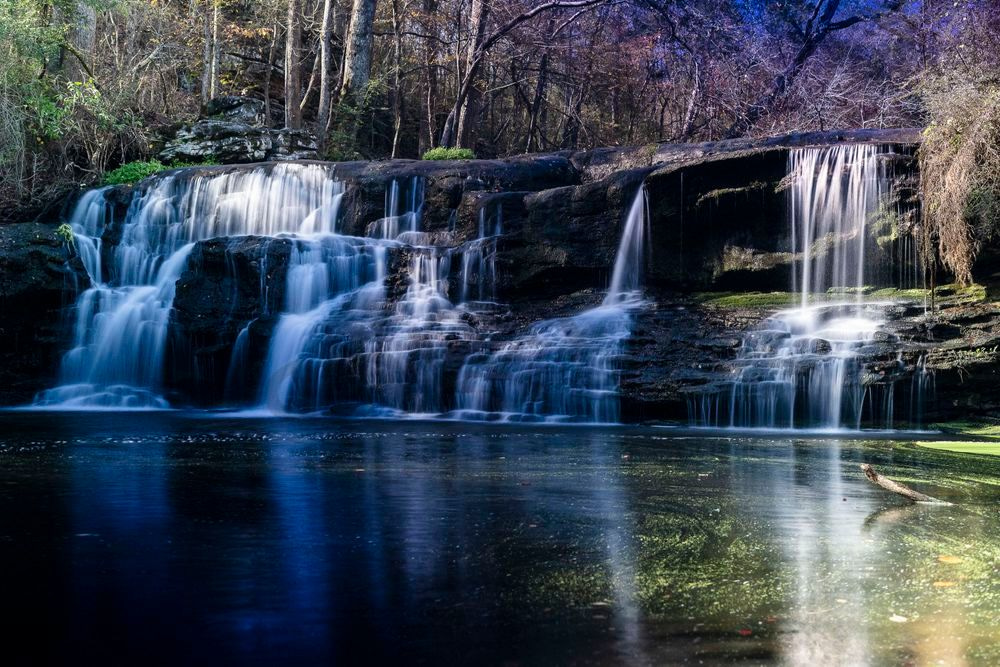 :Mardis Mill Falls | Alabama Waterfall Fine Art Photography Print | Bama Price
