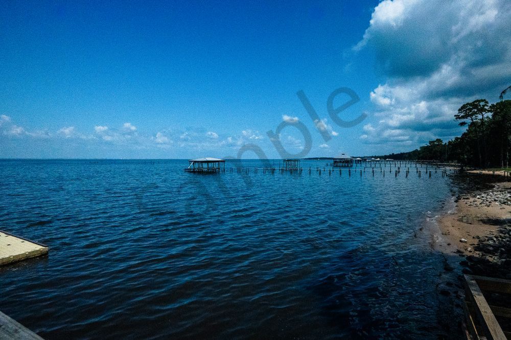 Mobile Bay Serenity - View from May Day Park, Daphne AL Print  | Bama Price