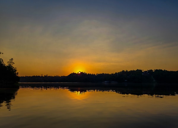 Dawn's Kiss on Lake Tuscaloosa | Tuscaloosa Alabama Sunrise Print | Bama Price