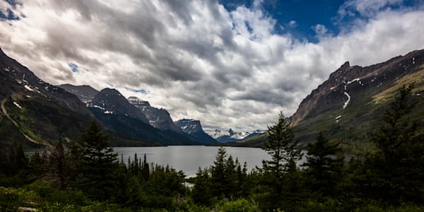 St. Mary Lake Print | Glacier National Park Art - Bama Price Photography